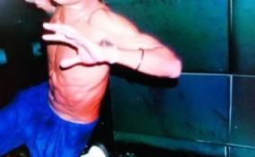 Angelo Moore of Fishbone (circa 1990) in Charlottesville, VA