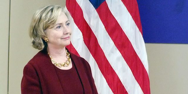 Hilary Clinton in Cedar Rapids, Iowa
