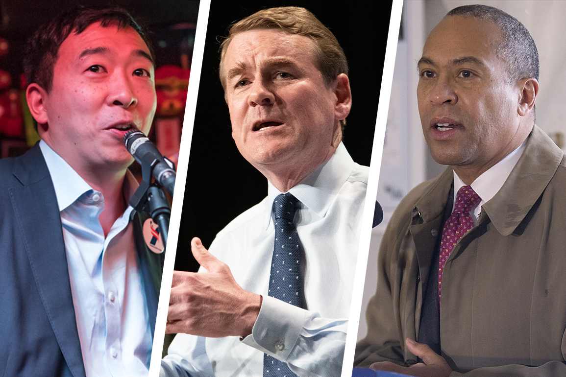 Calling Iowa a 'sinkhole,' Andrew Yang drops out of the 2020 race; Bennet and Patrick ...