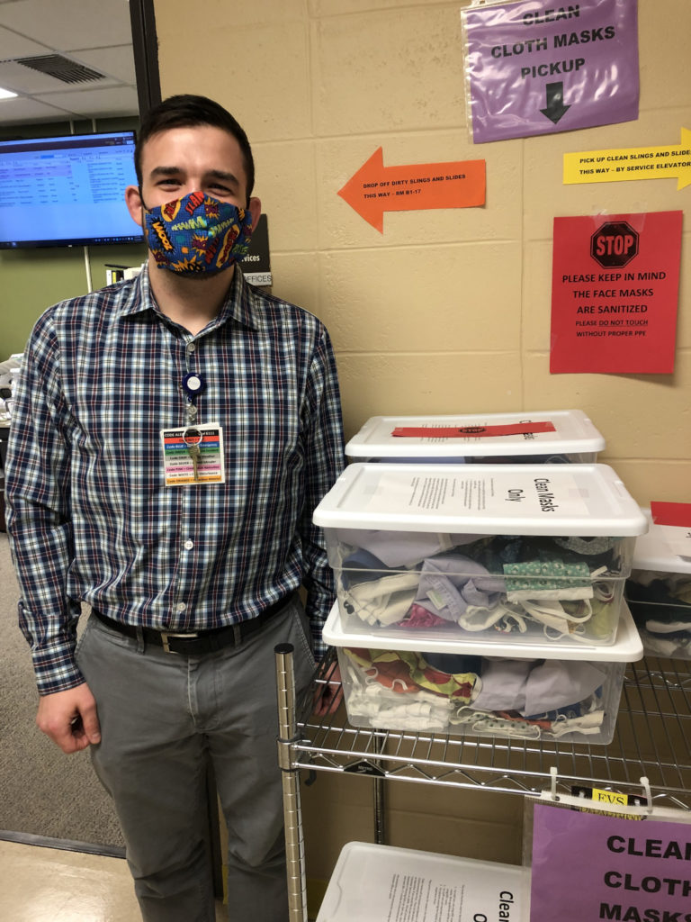 Volunteers have sewn nearly 2,000 cloth masks for Mercy Cedar Rapids