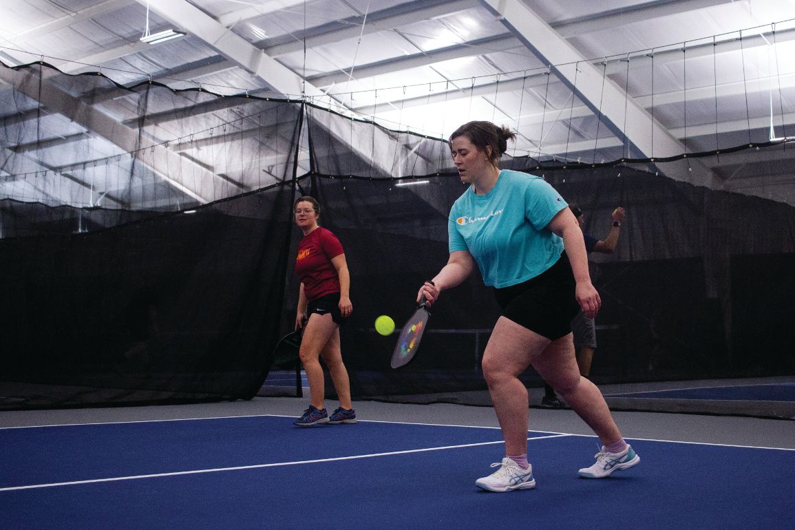 'Pickleball meets you where you are' Iowans of all stripes are picking