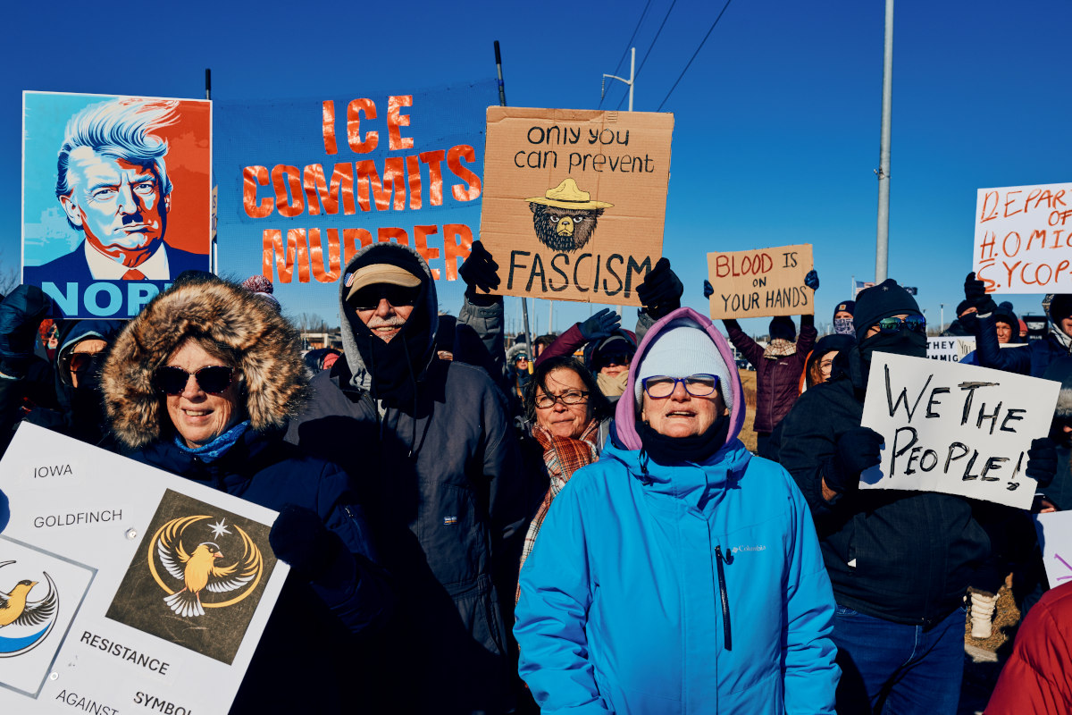 Tariffs, Minneapolis killings go unmentioned as Trump complains to Iowans about ‘rigged elections,’ ‘paid insurrectionists’