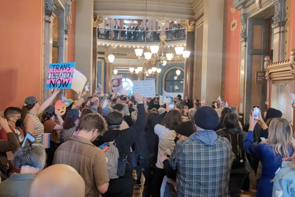 Iowa House Republicans advance bills to eliminate local civil rights protections, allow parents to force LGBTQ kids into ‘conversion therapy’