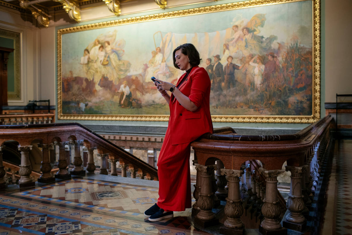 State Sen. Catelin Drey knows Iowa’s in a cancer crisis. She’s living it.
