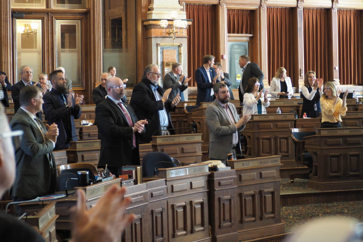 Republicans defend ‘freedom milk,’ the Big Lie as Iowa Legislature passes final bills of the session